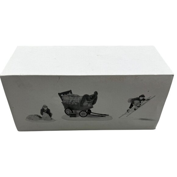 Department 56 Thatcher Figurine Set Holiday Decor Used READ - Picture 2 of 9